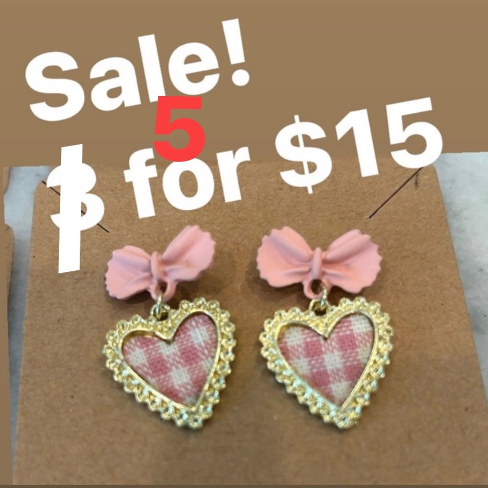 Heart earrings!